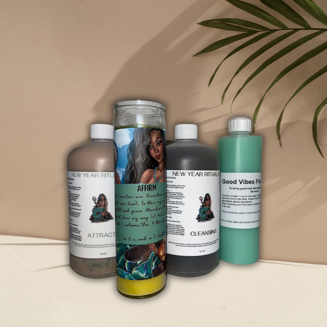 New Year Manifestation Kit- Include House Cleanse