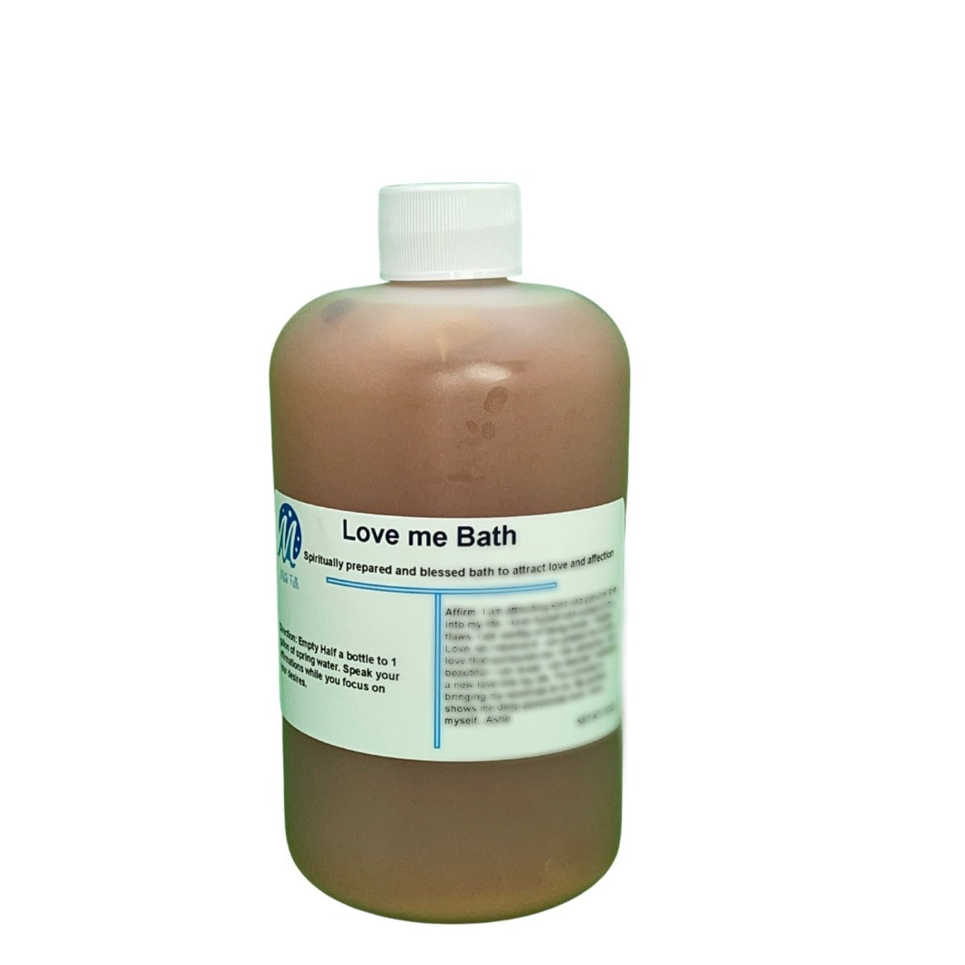 Attract Love with our handcrafted Love Spiritual Bath. Infused with herbs and oils for Love rituals.