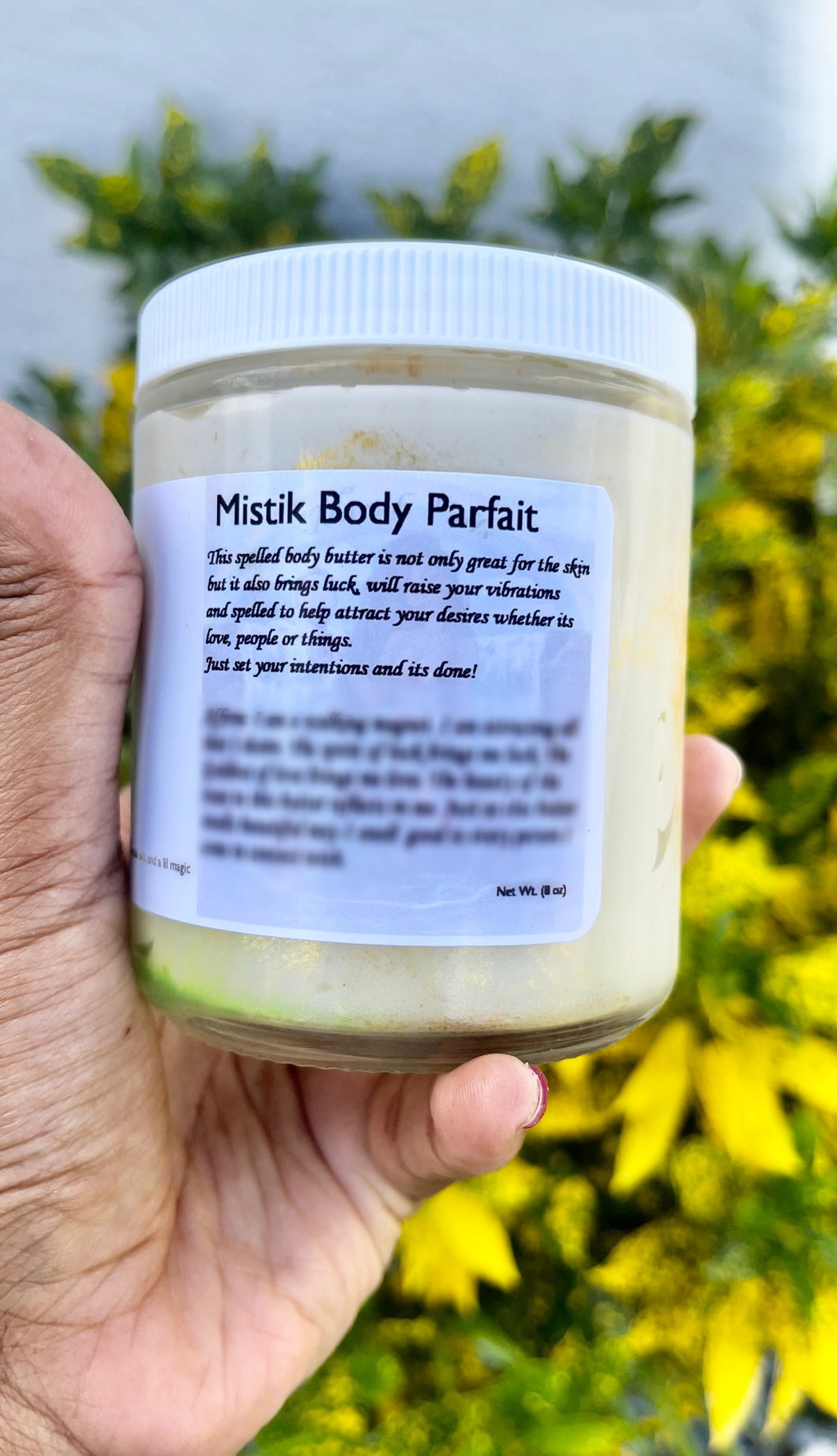 Attract Luck and Abundance while you moisturized. This spelled body butter is infused with oils and powders to help attract your desires to you. 